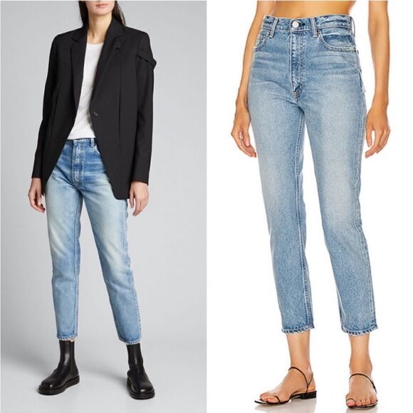 NEW Moussy Vintage Glen Boy Skinny Jeans Size 25 - Picture 1 of 15